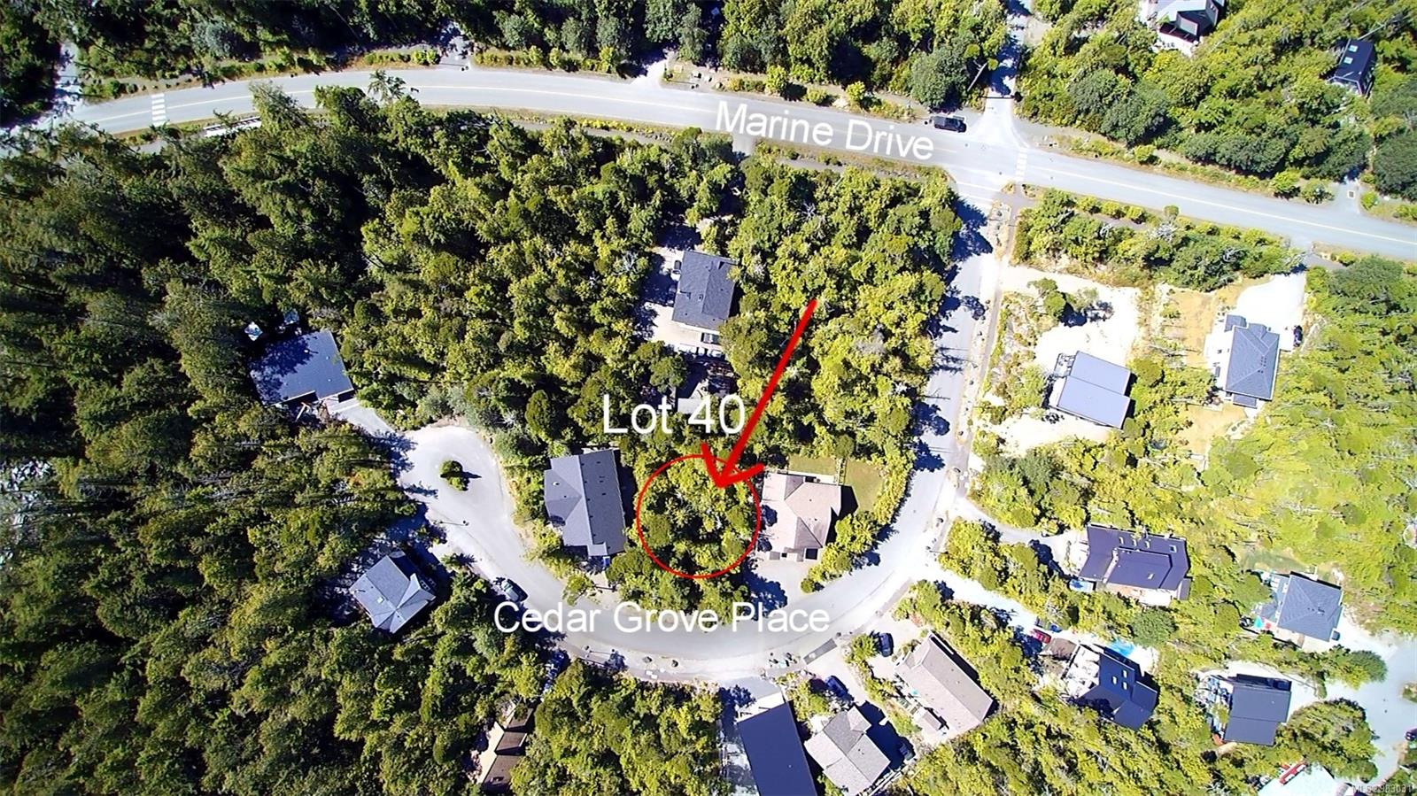 $395,000 - LOT 40 CEDAR GROVE Pl<br>Ucluelet, British Columbia, V0R 3A0